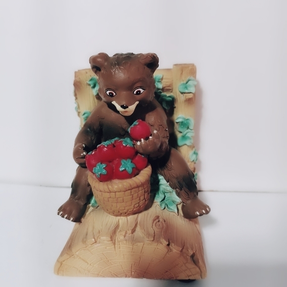 𝅺ONE Vintage Franklin The Turtle - little Bear Bookend - Picture 6 of 6
